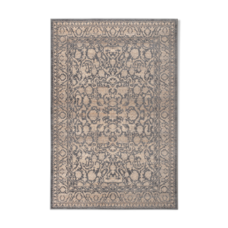 Tapis persan oriental gris et beige 160x230 cm