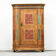 Armoire de mariage en art populaire peint 1764