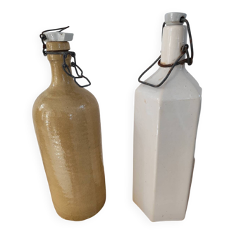 Bouteilles en grès
