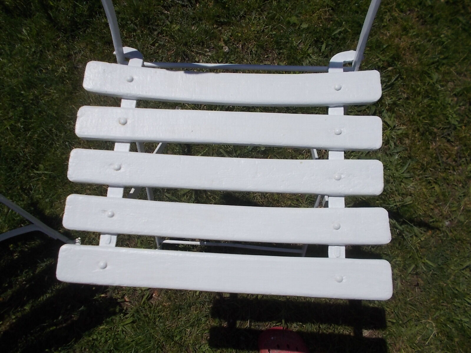 Set of 4 vintage garden chairs