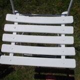 Set of 4 old garden chairs