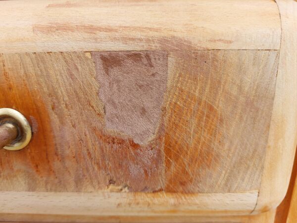 buffet Mado poncé, plateau en marbre