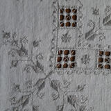 Old linen/cotton and fine embroidery