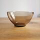 arcopal bowls in vintage grey smoked glass