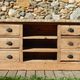 Old shop counter - Trade furniture with 13 walnut drawers