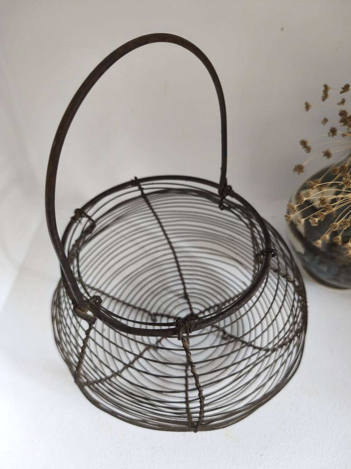 Panier en fil de fer