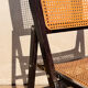 Chaise pliante  Cesca en bois et cannage