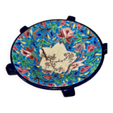 Art Deco cup in Longwy enamels