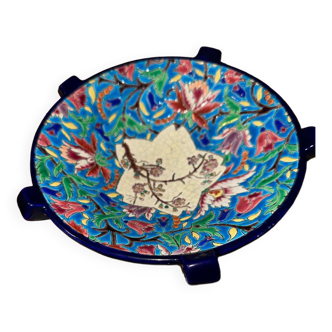 Art Deco cup in Longwy enamels