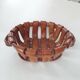 Woven ceramic cup imitating leather