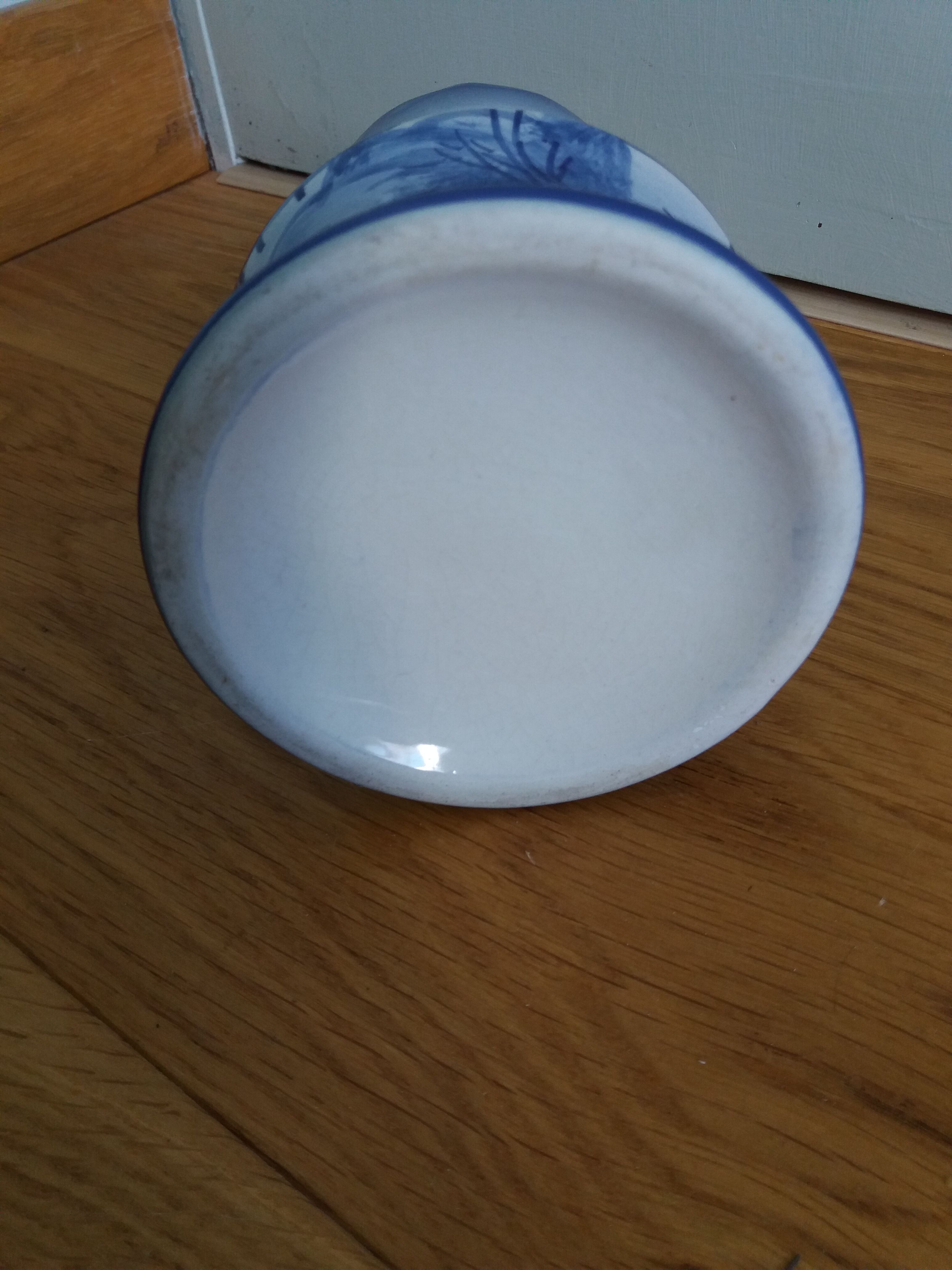 Candlestick ceramic vase hand-painted decoration