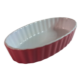 Pink ceramic baking dish