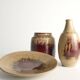 Unique Oxblood Glazed Stoneware Pieces, By Henning Nilsson, Set of 3