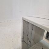Set of 3 Italian Marble Nesting Tables, 1980s