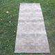 Vintage Turkish rug handmade 84x184 cm