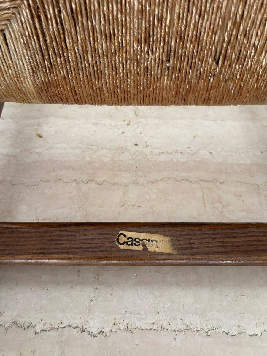 Leggera Model Chairs Designed by Gio Ponti for Cassina, Italy, 1950s, Set of 4