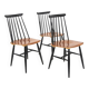 Set of 3 teak chairs, Jan Hallberg, Edsbyverken, Sweden, 1960