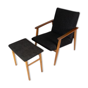 Fauteuil avec repose-pied
