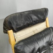 Ingmar Relling Siesta Lounge Chair in Leather, Norway, 1970s