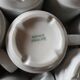 12 bistro coffee cups and 2 pots