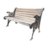 Banc de jardin en fonte