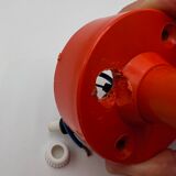 Space Age Orange Spotlights Made in Italy, 70s