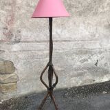 Bamboo floor lamp