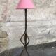 Bamboo floor lamp