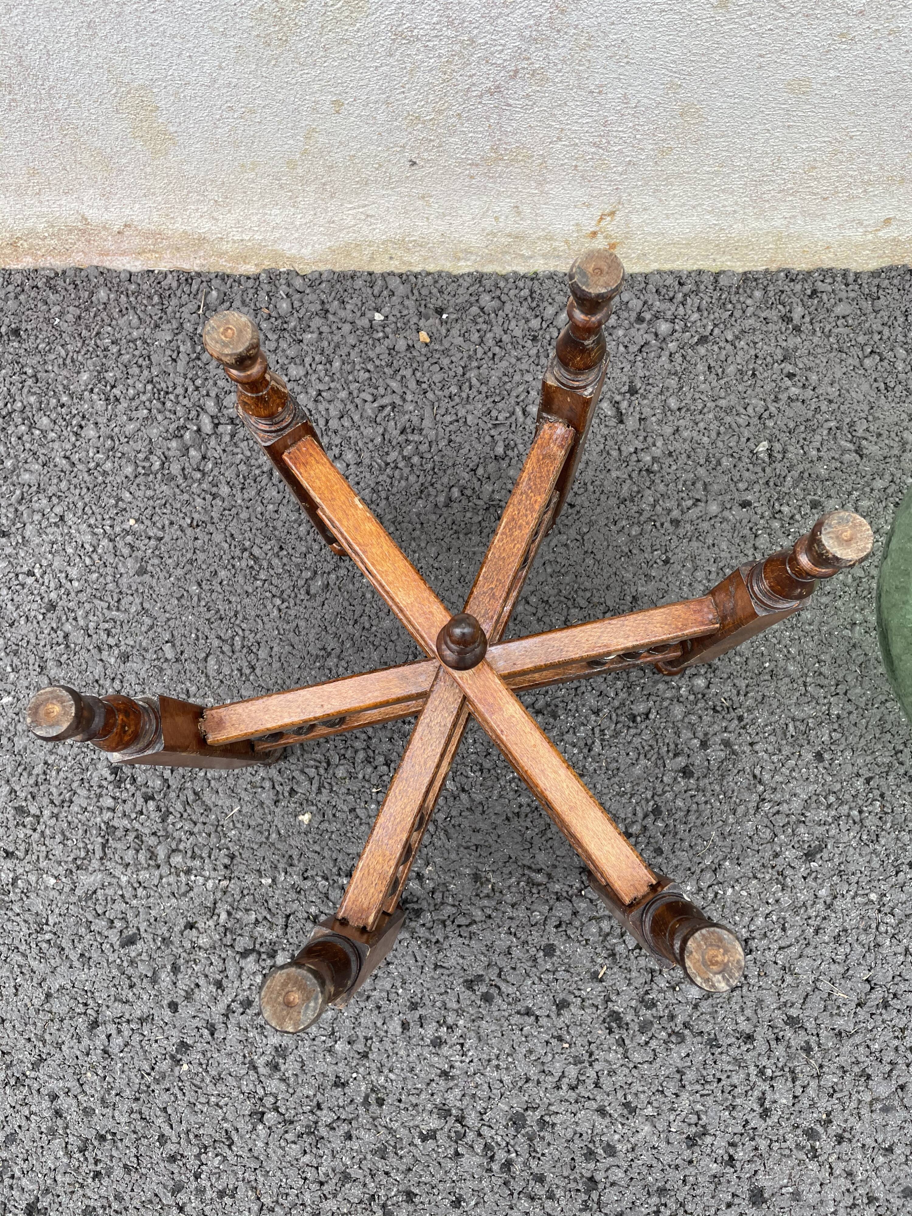 Moroccan tea table h35 x d38