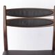 Set of 4 Vintage Teak Dining Chairs, 1960s German Mid-Century Modern, Black