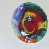 Signed contemporary sculpture, in plexiglass, lucite, 1980s