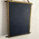 Vintage brass bevelled triptych mirror 1900 - 21 x 49 cm