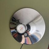 Chrome wall light