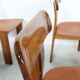 6 chairs natural leather walnut and beech sapporo 70 ' girgi mobili publisher