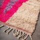 Beni Ourain Berber rug, handwoven, traditional size 140 x 260 cm.