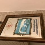 Mirror illustration of old Rolls Royce car