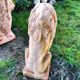 Paire de lion de jardin en terre cuite ancien