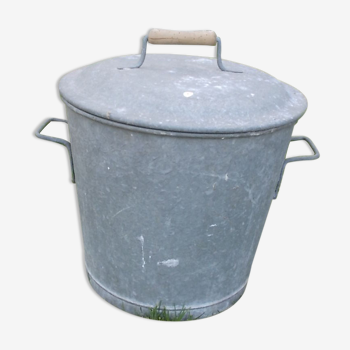 Zinc bucket washing machine
