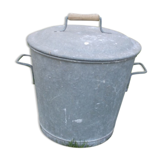 Zinc bucket washing machine