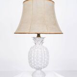 Large ceramic pineapple lamp, Italy, 1980s