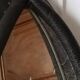 Vintage mirror on horse collar