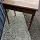 small Directoire desk in solid walnut