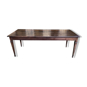 Table de ferme en chêne