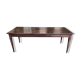 Farmhouse table in solid oak period 19th century restored