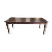 Table de ferme en chêne massif époque 19eme restaurée