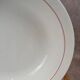 Shallow round plate Saint-Amand model Marcel