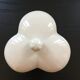 Porcelain clover sugar bowl