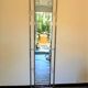 Chrome metal wall coatrack 1960