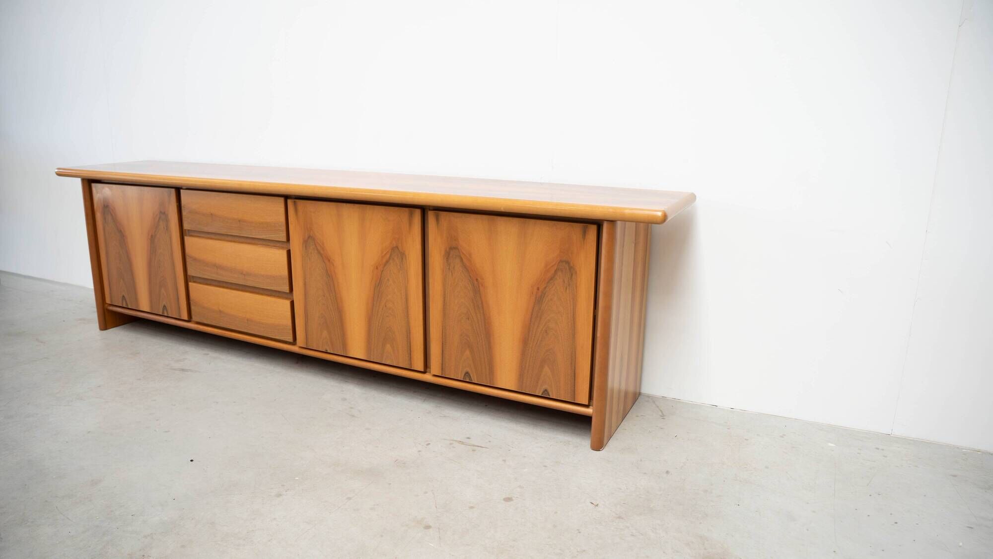 1980's Italian walnut sideboard