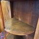 Antique Biedermeier Demi-Lune Mahogany Cabinet 1820